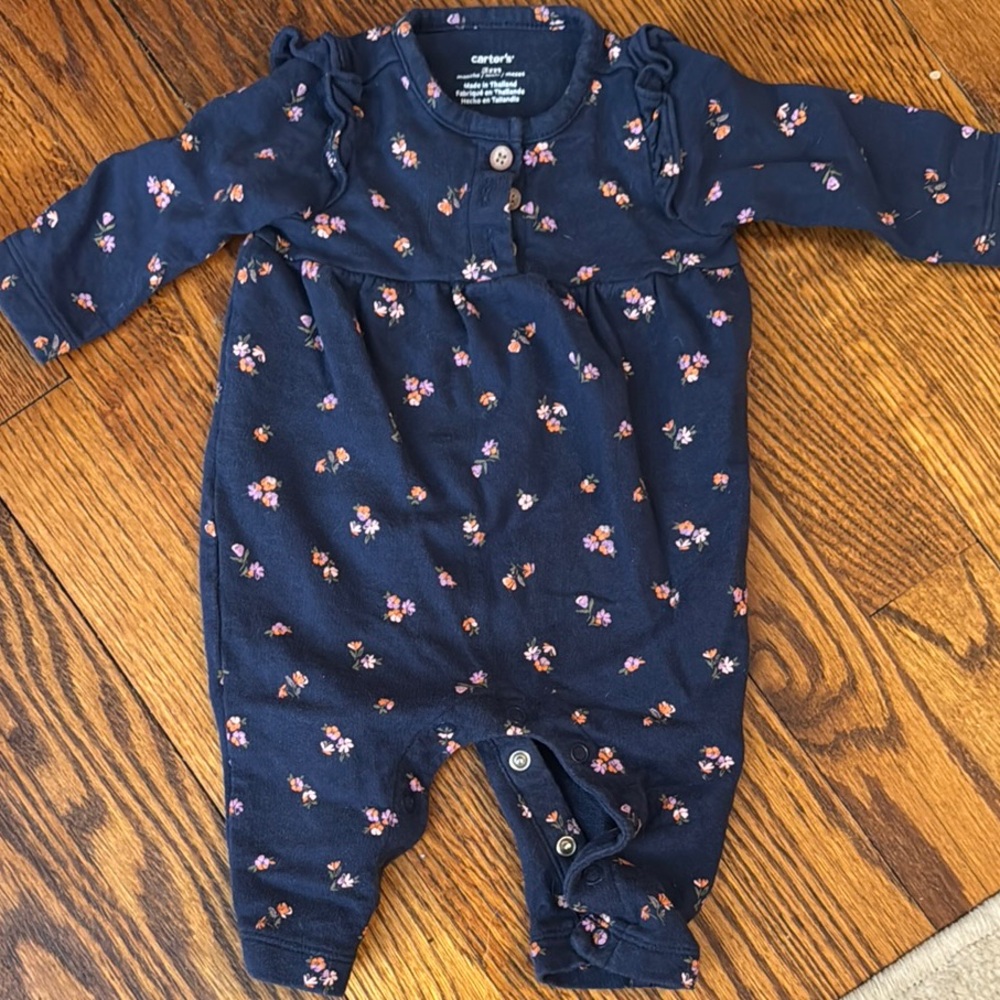 Carter's Footless Jumpsuit - 3 months